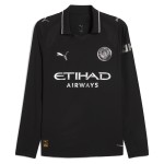 Camiseta de Visitante de Manga Larga Niño Manchester City 2025/26 Camiseta de Visitante de Manga Larga Niño Manchester City 2025/26