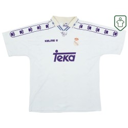 Hombre Camiseta retro local Real Madrid 1994/96 Hombre Camiseta retro local Real Madrid 1994/96