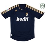 Hombre Camiseta retro visitante Real Madrid 2007/08 Negra