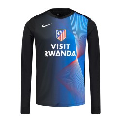 Camiseta infantil Atlético de Madrid 2025/26 tercera UEFA prepartido manga larga
