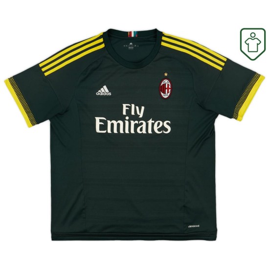 Camiseta retro Milan 2015/16 para hombre Camiseta retro Milan 2015/16 para hombre