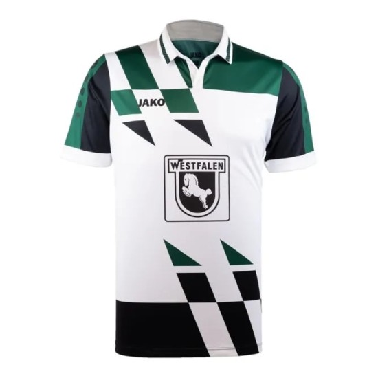 Camiseta retro SC Preußen Münster Westfalia mujer