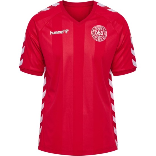 Camiseta retro icónica Dinamarca 1983 #8 Niño