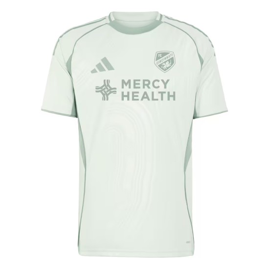 Camiseta de Pre-partido Tercera 2025 de FC Cincinnati para Hombre - Verde Camiseta de Pre-partido Tercera 2025 de FC Cincinnati para Hombre - Verde