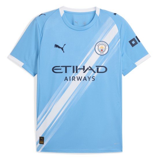 Camiseta Local Manchester City 2025/26 Niño