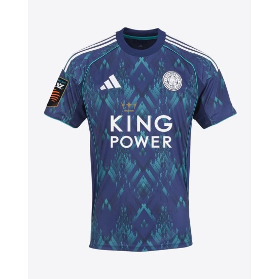 Hombre Leicester City 2025/26 Camiseta Visitante