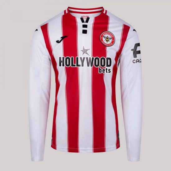 Camiseta Local Manga Larga Hombre Brentford 2025/26