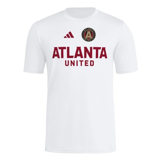 Camiseta Hook AEROREADY Tercera Infantil Atlanta United FC 2025 - Blanca Camiseta Hook AEROREADY Tercera Infantil Atlanta United FC 2025 - Blanca