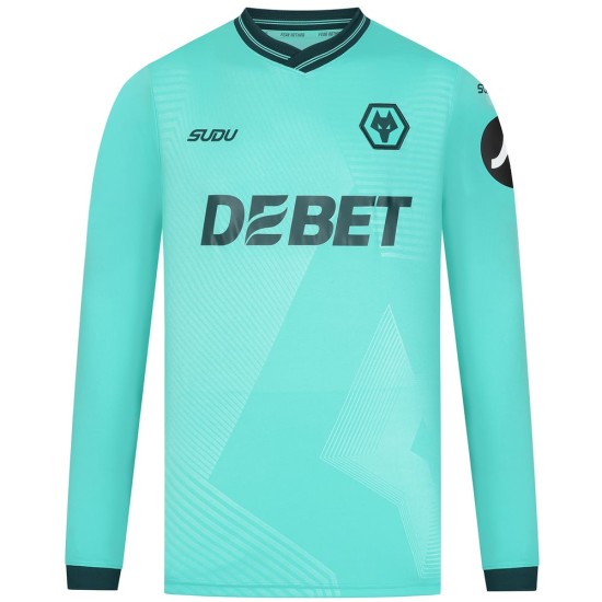 Hombre Camiseta de Manga Larga de Visitante Wolverhampton Wanderers 2025/26