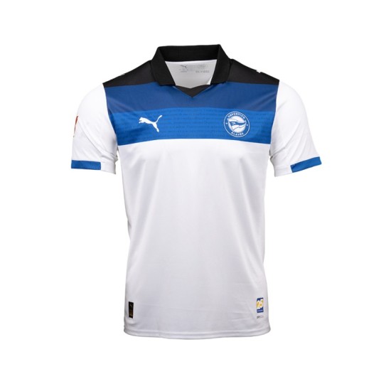 Camiseta Visitante Hombre Alavés 2025/26 Sin Patrocinador