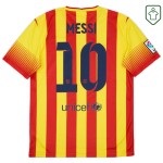 Hombre Camiseta retro visitante FC Barcelona 2013/15 Messi #10 Hombre Camiseta retro visitante FC Barcelona 2013/15 Messi #10