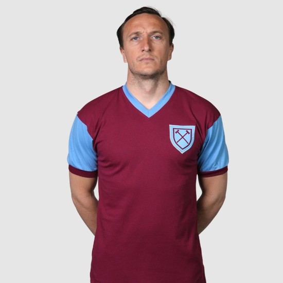 Camiseta Retro Bobby Moore Primera West Ham United 1958 #6 Hombre Camiseta Retro Bobby Moore Primera West Ham United 1958 #6 Hombre