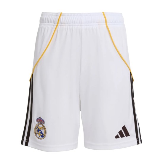 Pantalones cortos local del Real Madrid 2025/26 para niño