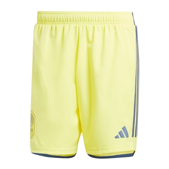 Pantalones cortos infantiles Nashville SC 2025 local - amarillo