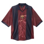 Camiseta Niño FC Barcelona X TRAVIS SCOTT Retro 2000/01 Home Esqueleto