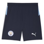 Pantalones Cortos Locales Negros Manchester City 2025/26 Mujer