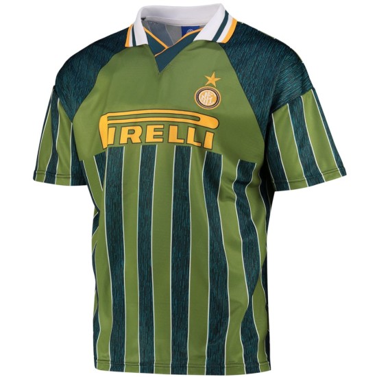 Camiseta retro Inter de Milán 1996 cuarta para hombre Camiseta retro Inter de Milán 1996 cuarta para hombre