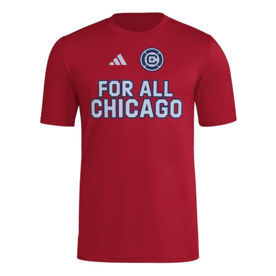 Camiseta mujer Chicago Fire 2025 tercera Hook AEROREADY