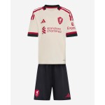 Kit Visitante Liverpool Niño 2025/26