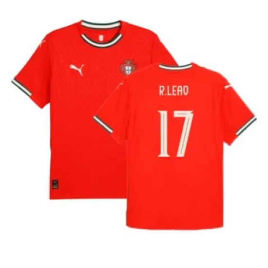 Camiseta de casa R.LEAO Portugal 2025/26 para mujeres
