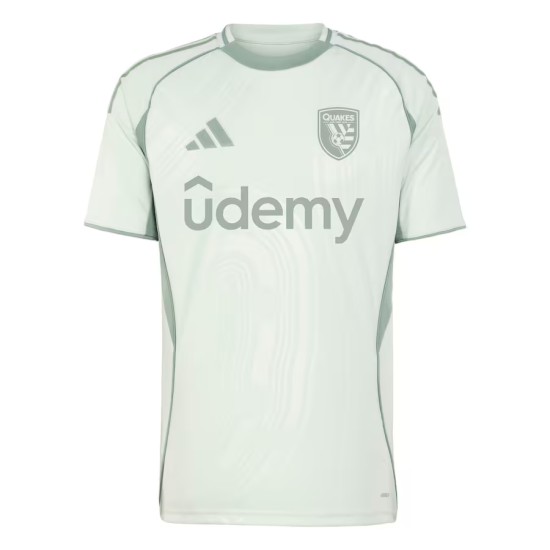 Camiseta Hombre San Jose Earthquakes 2025 Tercera Pre Partido Verde Camiseta Hombre San Jose Earthquakes 2025 Tercera Pre Partido Verde