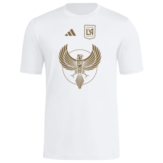 Camiseta Hook AEROREADY Tercera Hombre Los Angeles FC 2025 - Blanca