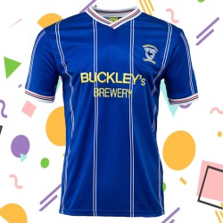 Camiseta Retro Local 1987 de Cardiff City para Hombre