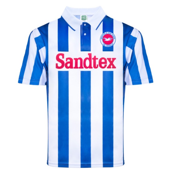 Mujeres Brighton & Hove Albion 1997 Retro Camiseta Mujeres Brighton & Hove Albion 1997 Retro Camiseta