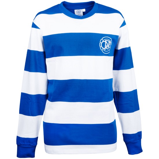 Camiseta Retro de Manga Larga Local 1975/76 de Queens Park Rangers para Mujer #10