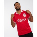 Camiseta retro local Liverpool 1996/98 de hombre