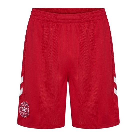 Pantalones Cortos Mundial 2026 Local Dinamarca - Rojo Hombre