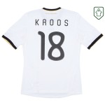 Camiseta retro local Alemania 2010/11 para hombre Kroos #18