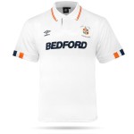 Camiseta retro de local del Luton Town para hombre 1989/90