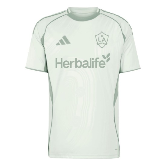 Camiseta prepartido tercera LA Galaxy 2025 verde hombre