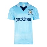 Camiseta Retro de Local Manchester City 1996 para Hombre