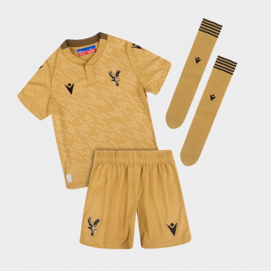 Niño Crystal Palace 2025/26 Tercer Kit Águila Dorada Niño Crystal Palace 2025/26 Tercer Kit Águila Dorada