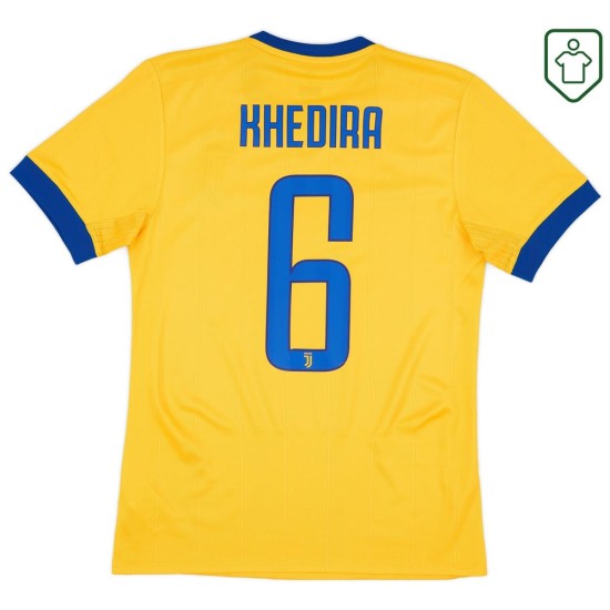 Camiseta retro Juventus 2017/18 visitante para hombre Khedira #6