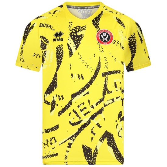 Camiseta de calentamiento tercera de niño Sheffield United 2025/26 - Amarillo