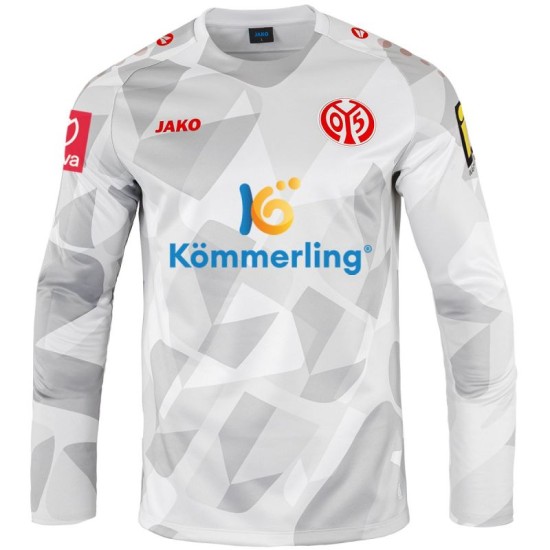 Camiseta de calentamiento con patrocinio de manga larga tercera 2025/26 del Mainz 05 para hombre