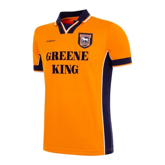 Camiseta retro de visitante del Ipswich Town para niños 1998/00