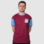 Camiseta Retro Local West Ham United 1966 #6 Hombre