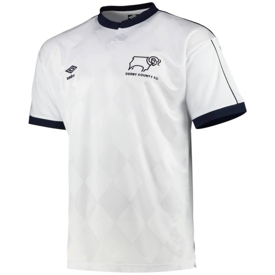Camiseta Retro Local 1988 de Derby County para Mujer