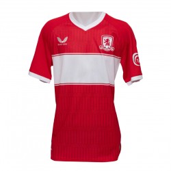 Camiseta Local Hombre Middlesbrough 2025/26 Sin Estampado