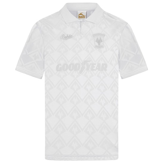 Mujeres Wolverhampton Wanderers 1992 Retro Camiseta Blackout