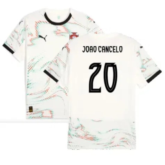 Camiseta de visitante JOAO CANCELO Portugal 2025/26 para niños