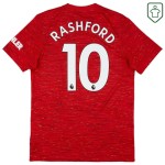 Camiseta retro local hombre Manchester United 2020/21 Rashford #10 Camiseta retro local hombre Manchester United 2020/21 Rashford #10