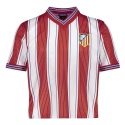 Camiseta Retro Crop Top Atlético Madrid 1996 para Hombre