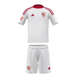 Kit local niño Sevilla FC 2025/26