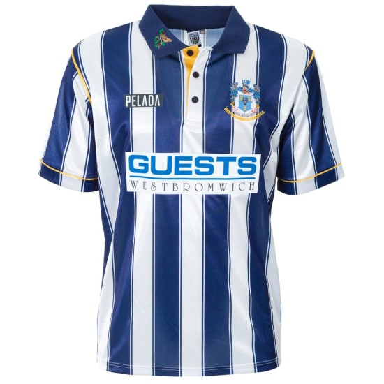 Camiseta retro de local del West Bromwich Albion para mujer 1994/95