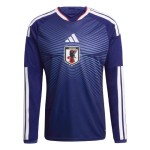Niño Japón 2026 Local Copa del Mundo Camiseta de Manga Larga